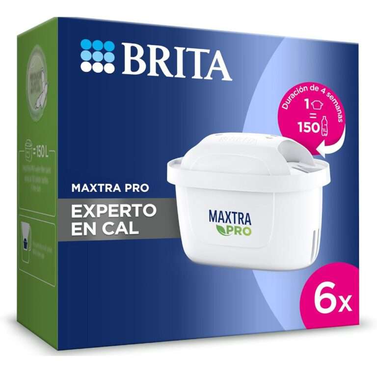 Cartucho de repuesto Brita MAXTRA PRO All-in-1 para jarras Brita experto en cal 6 unidades