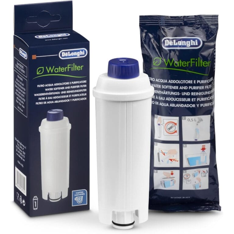 Filtro de agua DeLonghi DLS C002 de flujo directo blanco